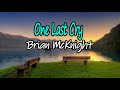 One Last Cry - Brian McKnight