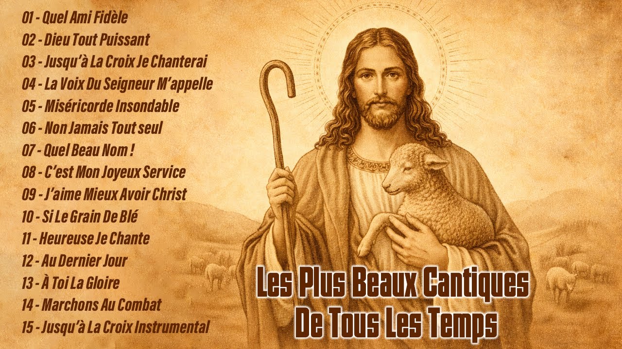 Les plus beaux Cantiques de tous les temps - Quel Ami Fidèle , Dieu Tout Puissant...