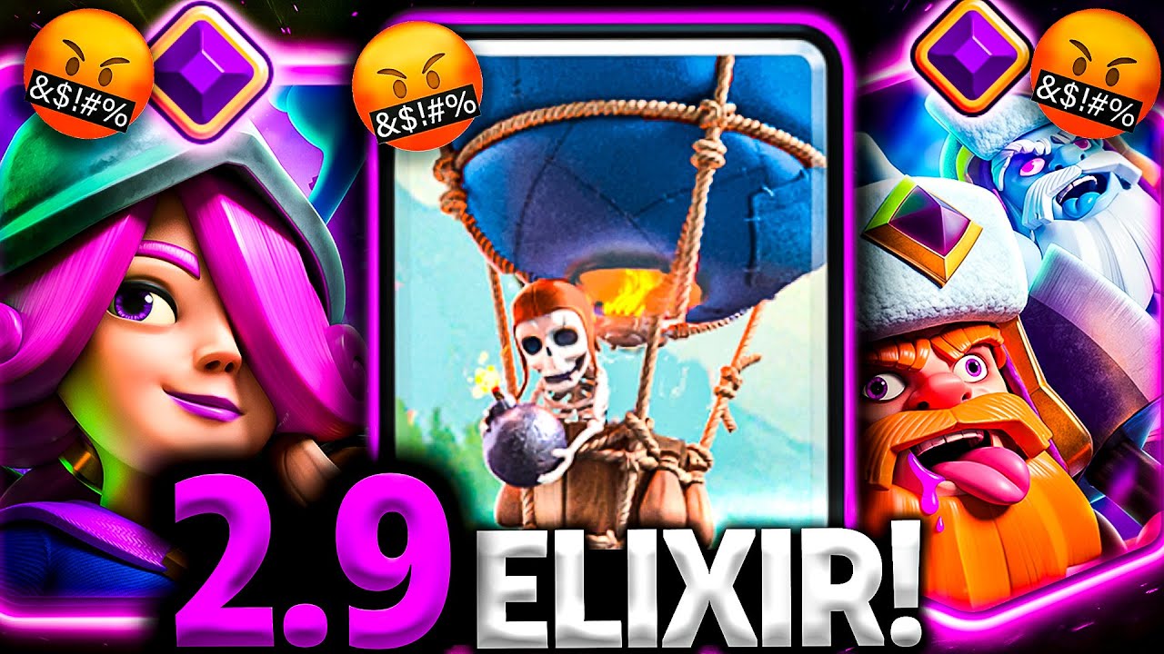 ¡MAZO RÁPIDO 2.9 de GLOBO + LEÑADOR! 🏆🔥 TOP MUNDIAL CLASH ROYALE