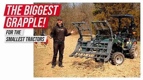 CHECK OUT THE GIANT JAWS ON THIS GRAPPLE! ADD-A-GRAPPLE TOO!