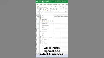 🔄 Excel Hack: How to Transpose Data in Seconds! 🚀