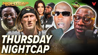 Shannon Sharpe \& Chad Johnson react to Jags-Saints, Davante upset, Micah calls out Eagles | Nightcap