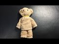 พับผ้าเช็ดหน้า เป็น Cheburashka How to make a towel Cheburashka