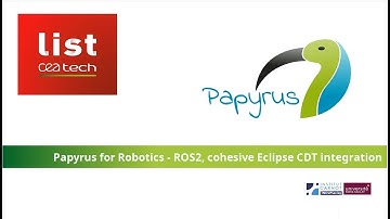 Papyrus for Robotics - ROS2, cohesive Eclipse CDT integration