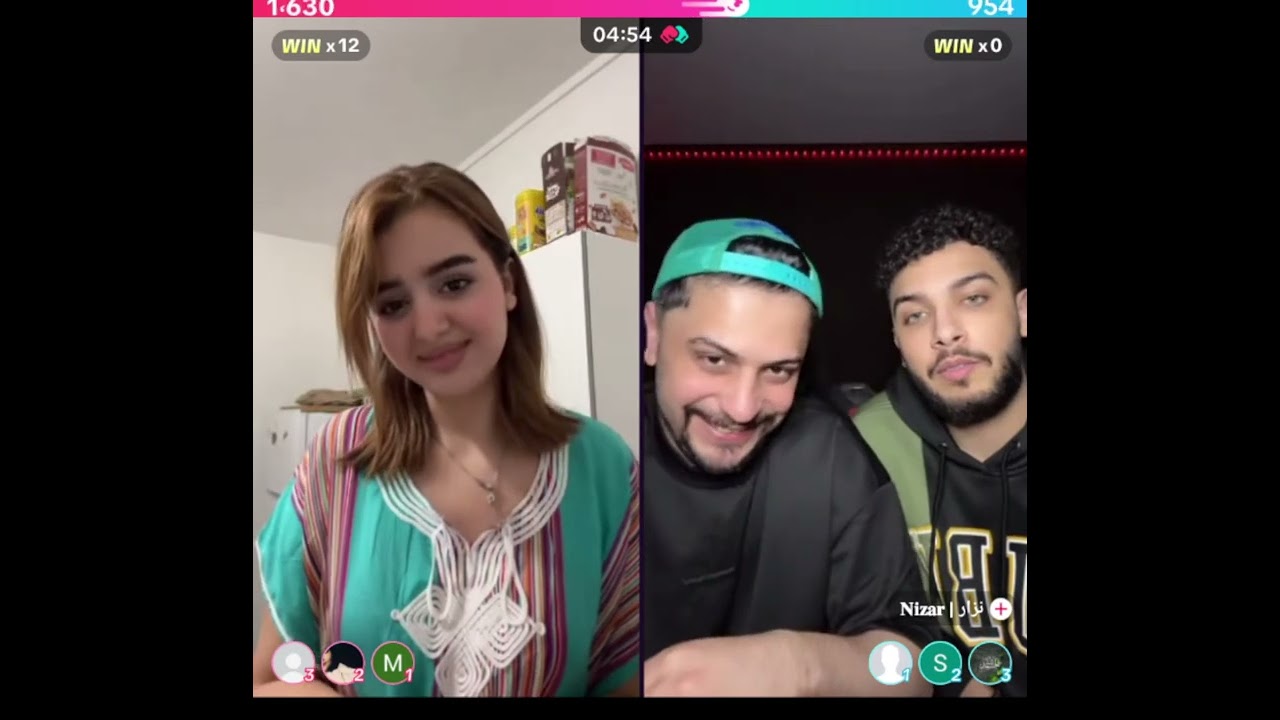 ايناس مع موزو ونزار العودة من جديد دردشة