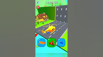 Shape-Shifting 🚗🚁🛥️ | New Hyper Casual Game 🔥| #shorts #short #shapeshifting  #gameplay #shortsfeed