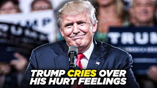 Trump Goes On Tirade About People Hurting His Feelings