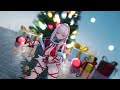 【MMD】 「ラビットホール」 【セレスティア, クリスマスリボン衣装】
