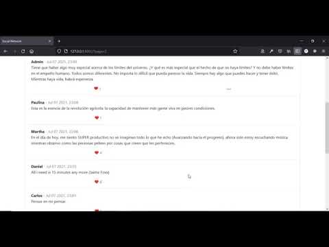 Project4 (Network) in CS50'S Web Programming with Python and JavaScript
