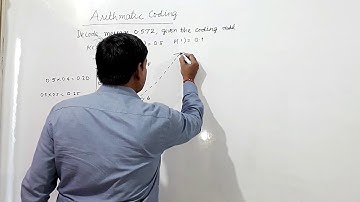 DECODING OF ARITHMETIC CODE