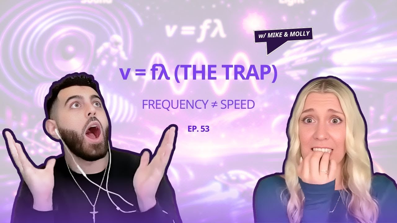 MCAT Physics 🌊 Waves Explained: v = fλ, Sound vs Light, Doppler Effect 🚑✨