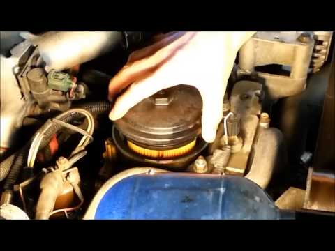 How to Change the Fuel Filter on a 7.3 diesel