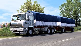 ETS2 Niko Cavic's IVECO Turbostar 190-48 1989 Trip to Lamia 🇬🇷 Part 4