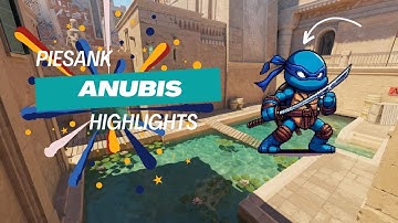 Ninja Defuse in Counter-Strike 2 op Anubis! 1v4 Klats 🔥🎮