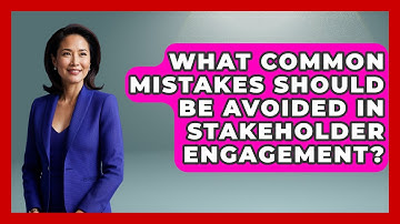 What Common Mistakes Should Be Avoided in Stakeholder Engagement? | The Project Manager Toolkit News