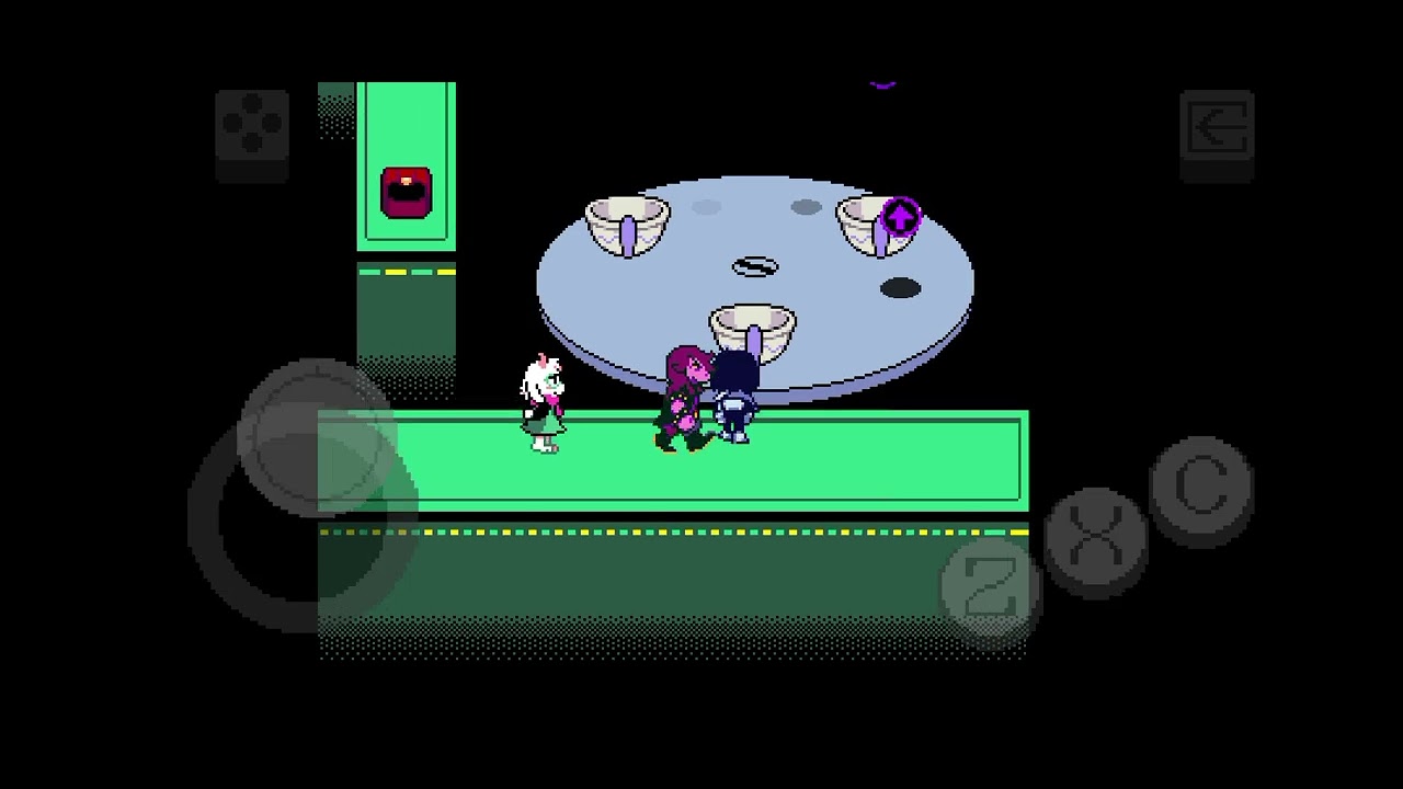 Gameplay de Deltarune capitulo 2 parte 3, (Gameplay sin comentar) - YouTube