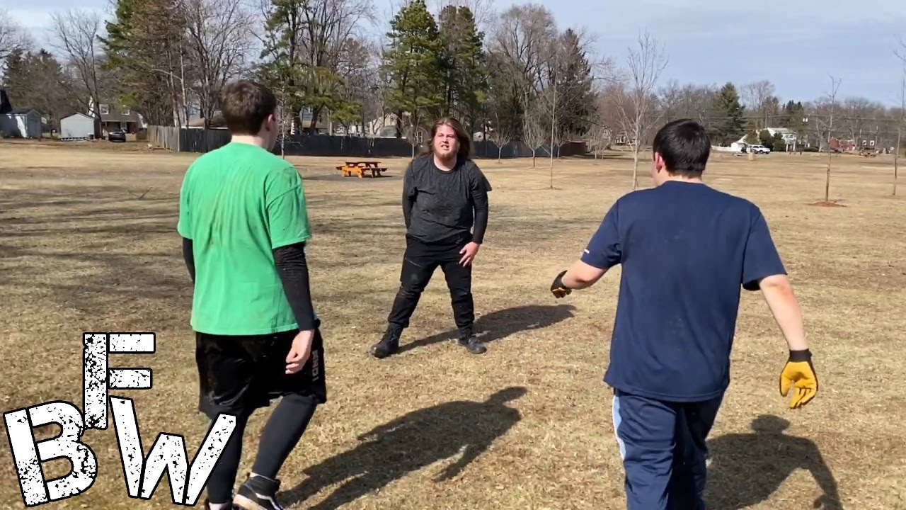 Backyard Wrestling: Nick Archer VS Ant Fury VS Kevin Sarrow (Ant Fury's Return)