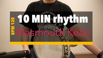 10 MINリズム 『マスムーディー カビール』Masmoudi Kebir Masmudi Kebir Masmoodi Kebira