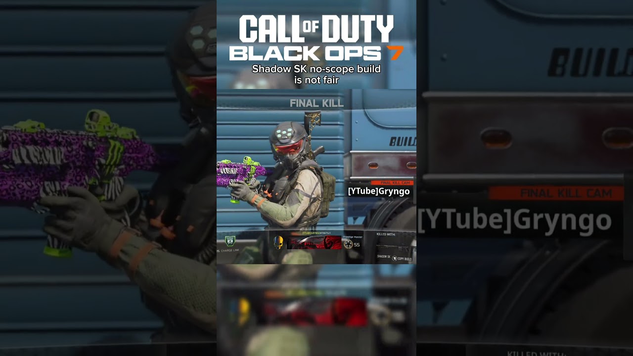Сборка Shadow SK без прицела несправедлива в BO7.