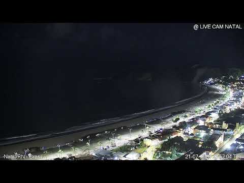 PRAIA DE PONTA NEGRA AO VIVO! NATAL-RN / BRASIL - LIVE CAM NATAL