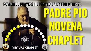 Padre Pio Novena Chaplet | His powerful daily prayers as prayed by Padre Pio himself