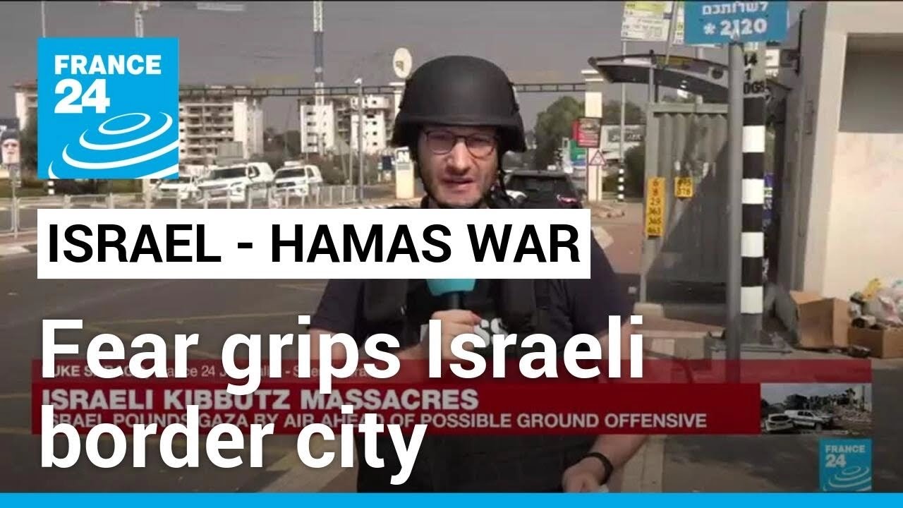 'Like a ghost town' at Israeli border town amid fear of more Hamas attacks • FRANCE 24 English