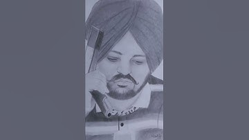 sidhu moose wala sketch |like and subscribe please #viralvideo #art #viral #shorts