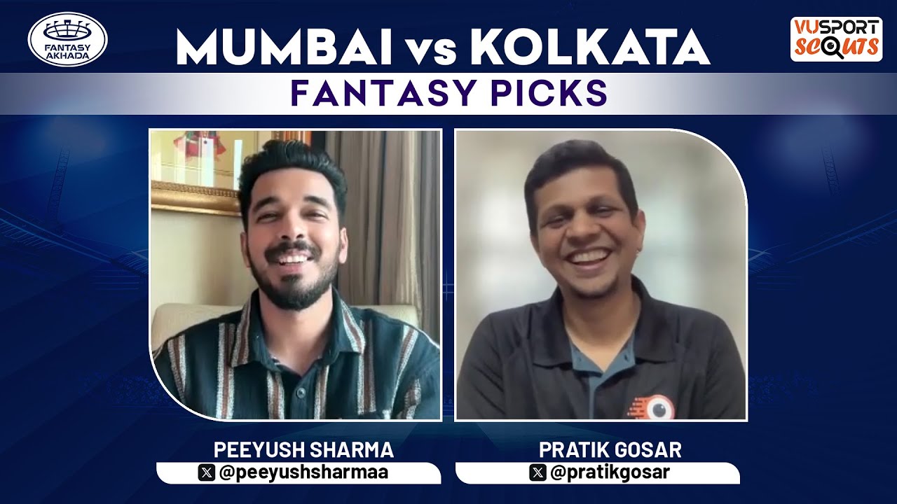 MI vs KKR Dream11 Prediction | MI vs KKR Today Match Prediction ft Peeyush Sharma, Pratik Gosar