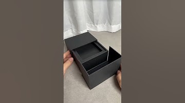 Custom Double Door Boxes - Level Up Your Luxury Unboxing! #rigidbox #fliptop #packaging #custombox