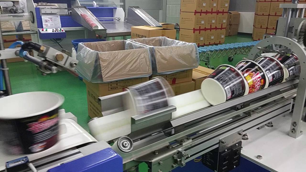 paper cup inspection machine - YouTube