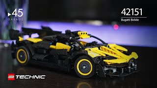 [Обзор] 🔥 LEGO Technic 42151 Бугатти Болид