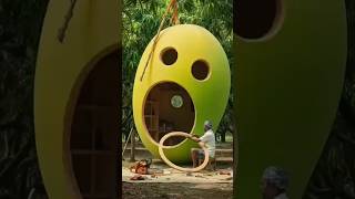 Wait Build Mango Mini House  #trending #ajkingdom #creativebuilds #architectureai