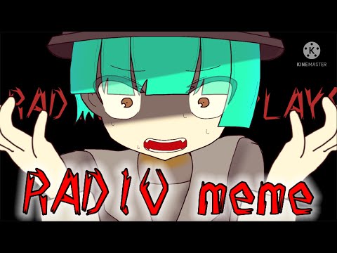 RADIO meme 【手書きmeme】 (1作品目)