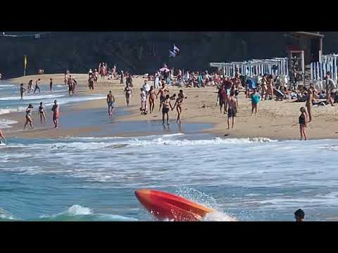Marea gora Ondarretan.