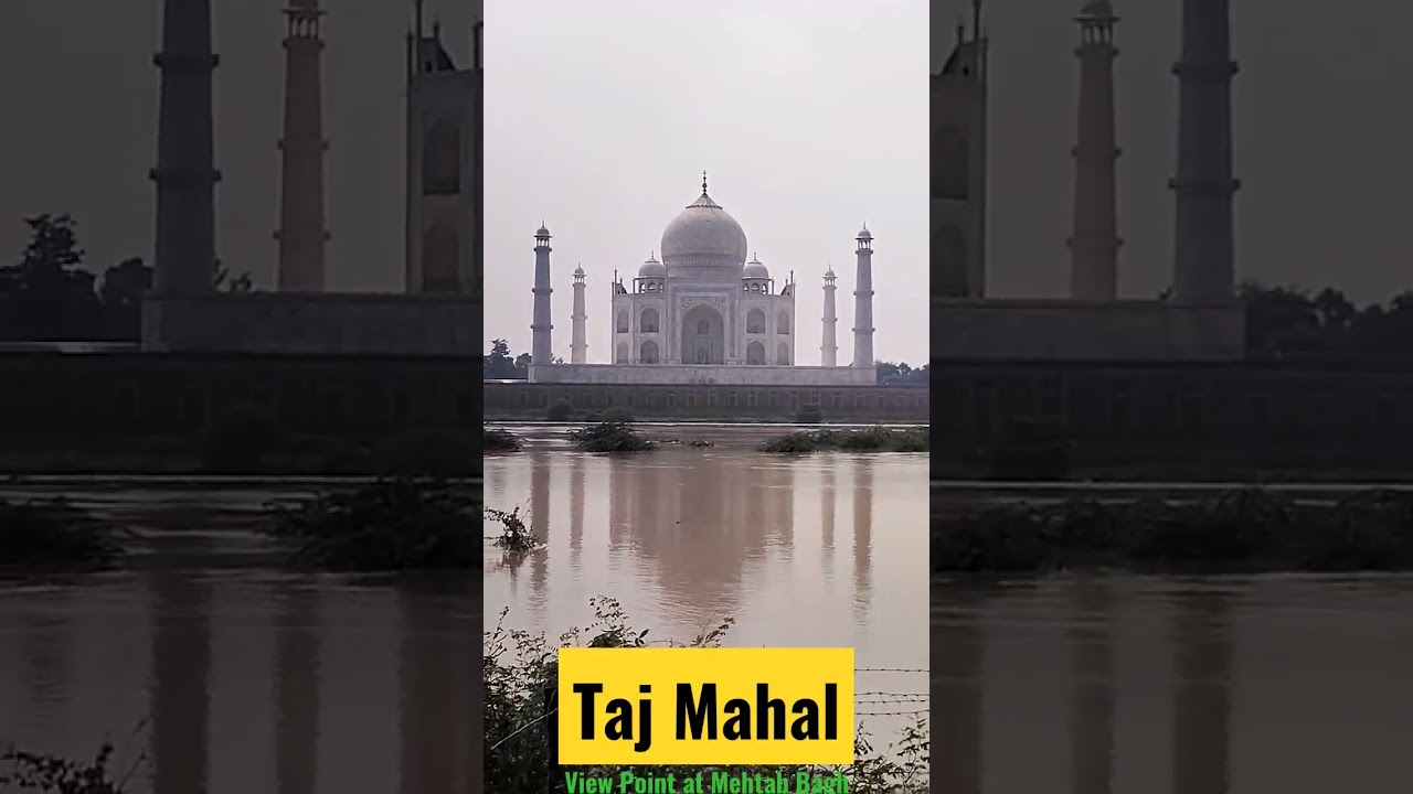 Taj Mahal view point from Mehtab Bagh