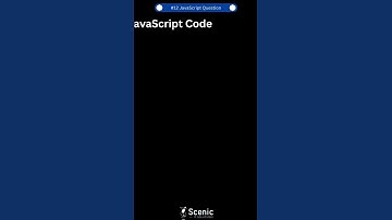 #12 JavaScript Interview Question #javascriptinterview #javascript #javascripttutorial #programming