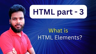 What is HTML Elements Bangla Tutorial for beginners