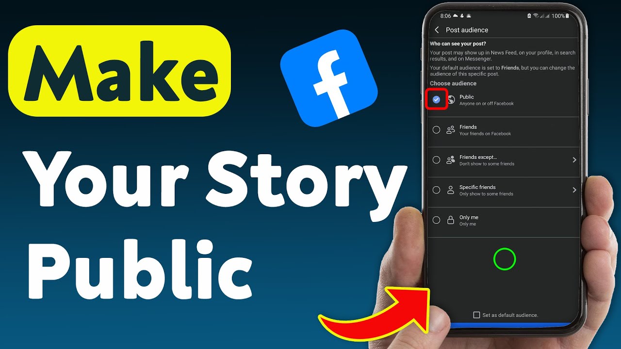 How to Make Your Story Public On Facebook(Updated)