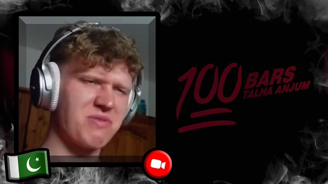 FIRST REACTION TO 100 Bars - Talha Anjum | Pakistan Music Reaction