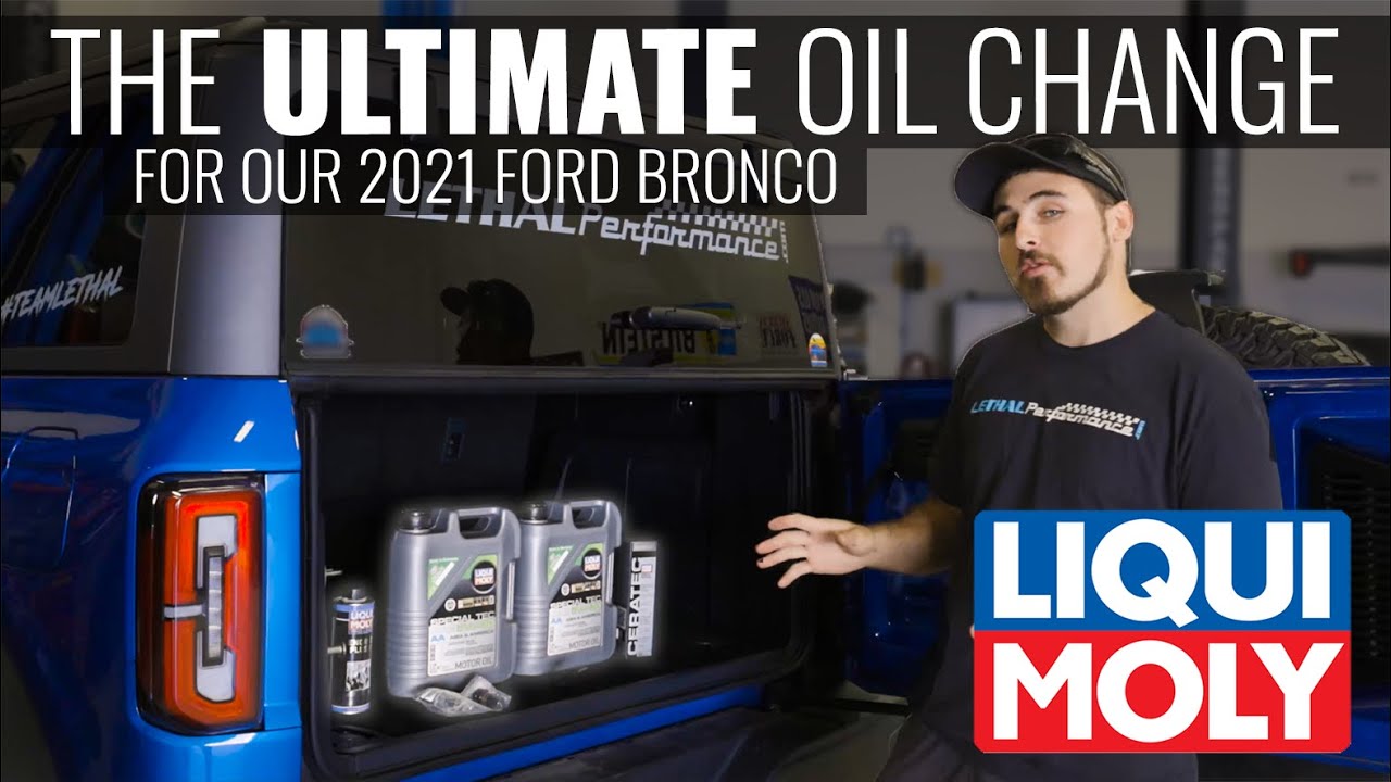 The ULTIMATE Oil Change For Our 2023 Ford Bronco 2.7L!