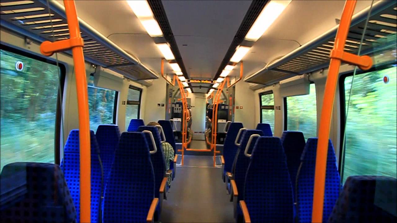 Mitfahrt im Talent 2 (ET442) der Nürnberger S-Bahn auf der S3