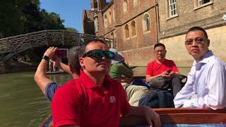 20180702 River Punting at Cambridge University (Macau Group) #1