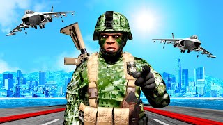 Joining THE MARINES in GTA 5!