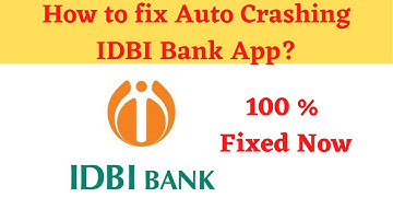 Fix Auto Crashing IDBI Bank App/Keeps Stopping App Error in Android Phone|Apps stopped on Android