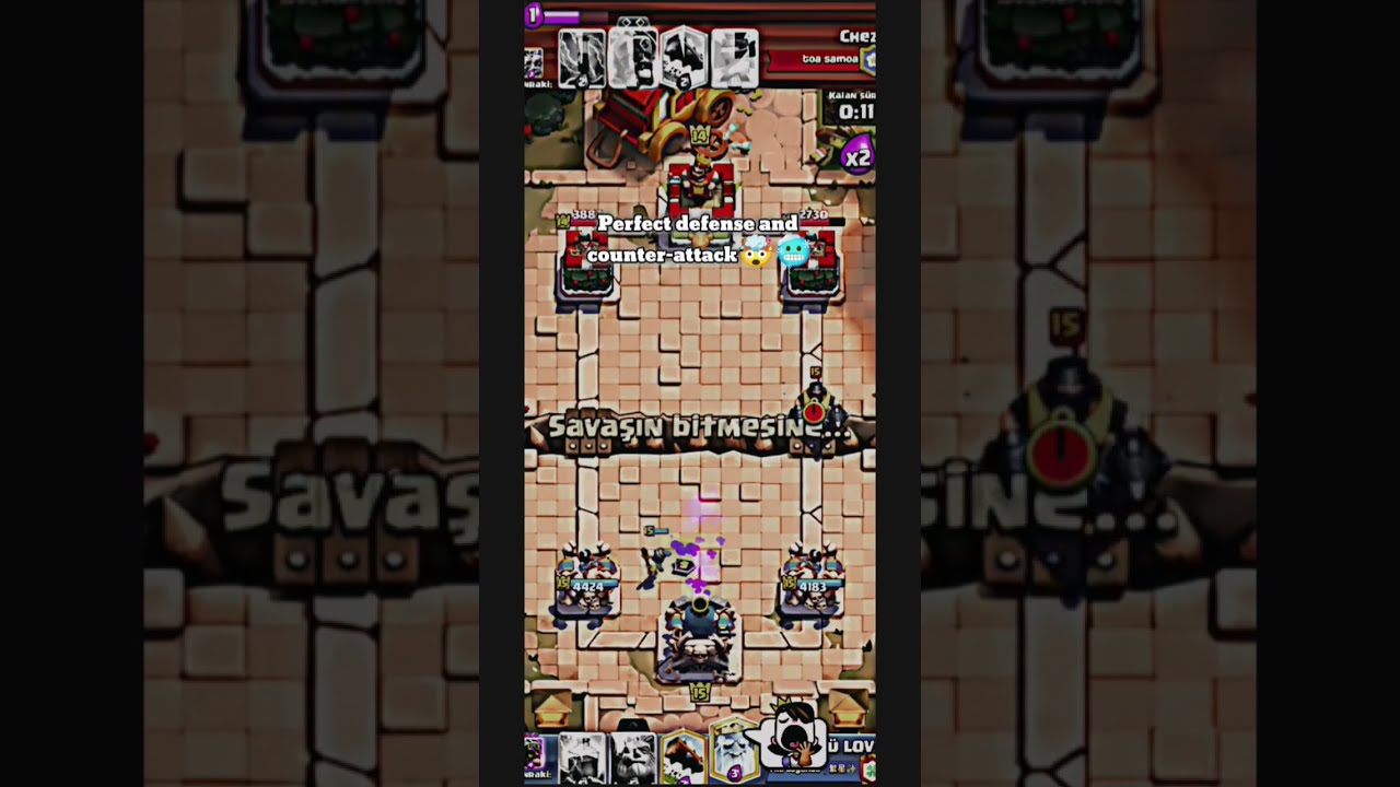 Perfect Defence And Counter Attack Clashroyale Predictions Counterstrike Gaming
