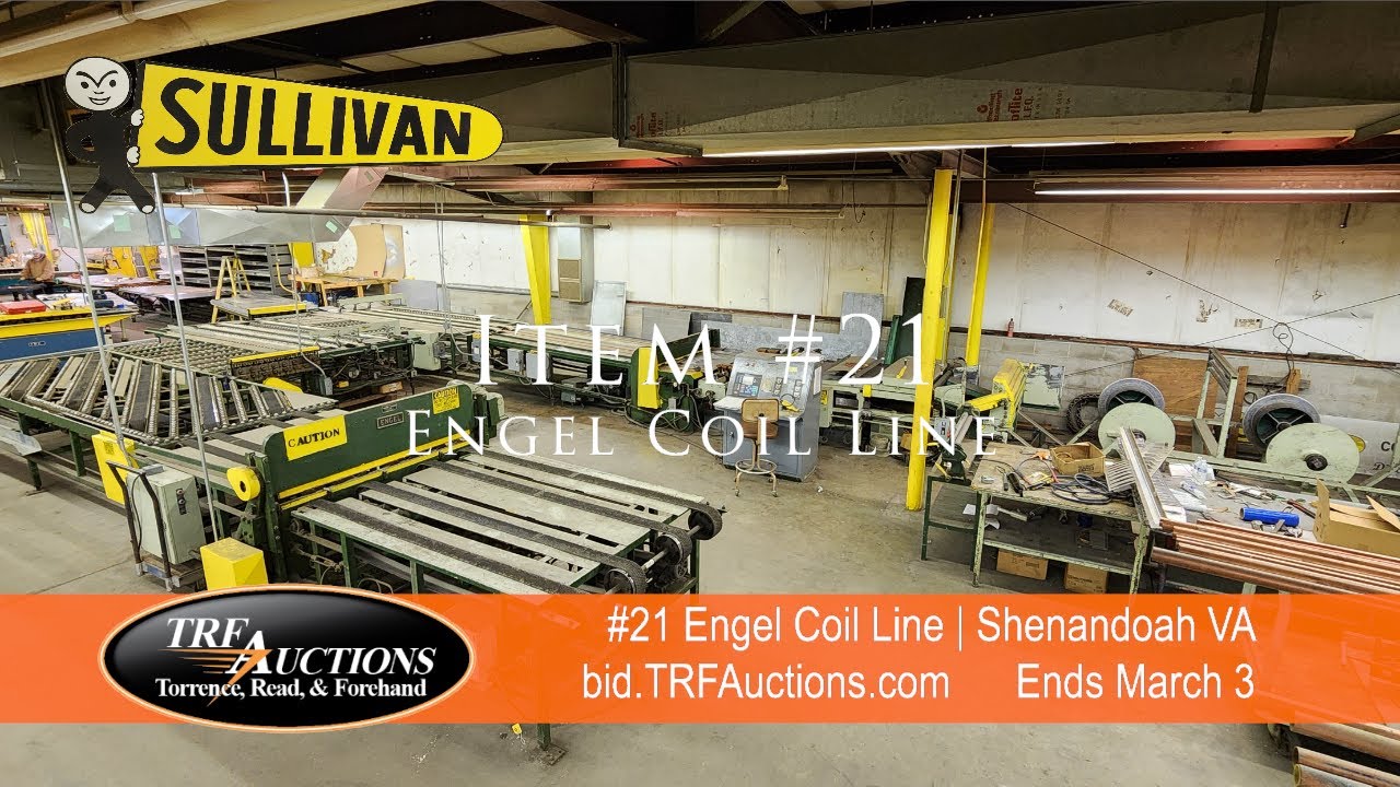 Sullivan Mechanical Auction It.21 Engel Coil Line