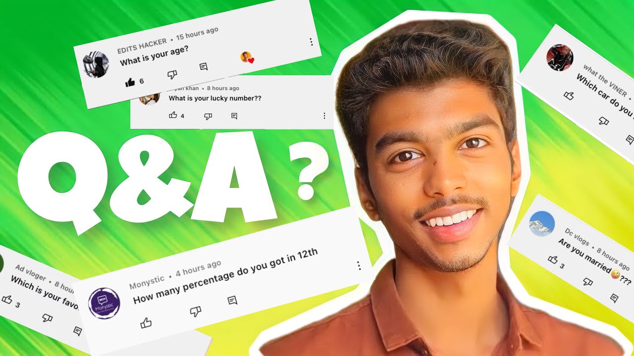 Q&A FOR THE FIRST TIME!😂 ️ | AZHAR DHANGE | VLOG-25 - YouTube