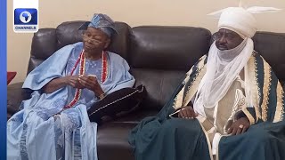 Emir Of Kano Aminu Ado Bayero Visits Awujale Of Ijebuland