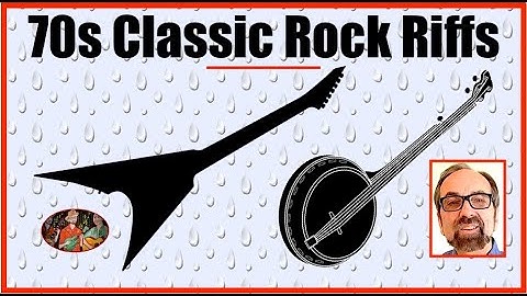 1970s Classic Rock Riffs for Banjo