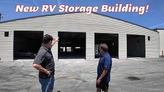 New Rv Storage Building At Premier Rv
